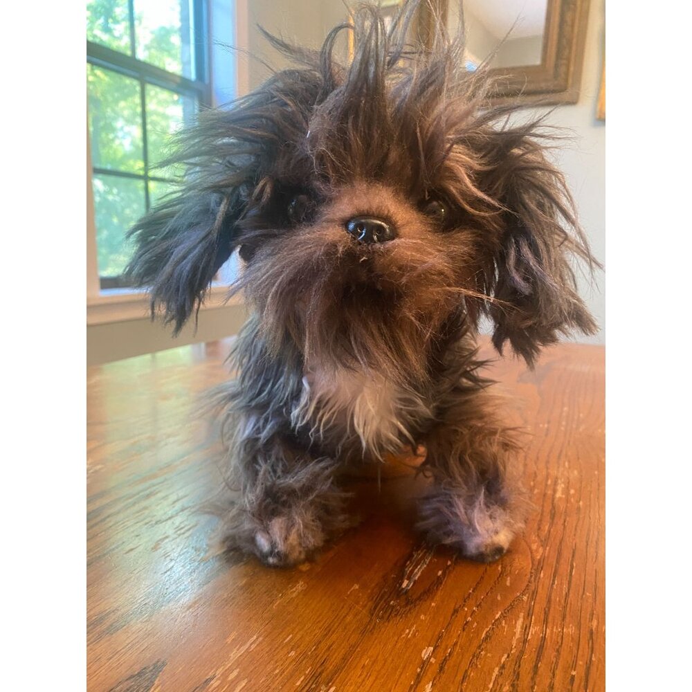 Cuddle Clones Realistic Handmade Shaggy Long-Haired Dog Plush Toy 21 Inches